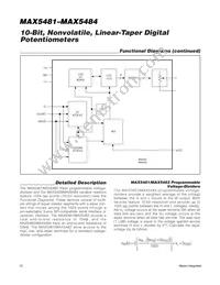 MAX5481ETE+T Datasheet Page 12