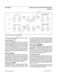 MAX5486EUG+T Datasheet Page 10