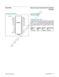 MAX5486EUG+T Datasheet Page 15