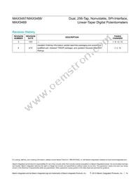 MAX5489ETE+T Datasheet Page 14