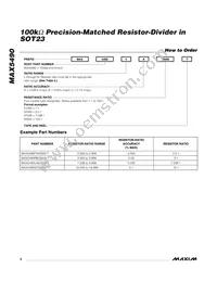 MAX5490MB02000-T Datasheet Page 6