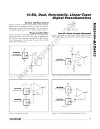 MAX5499ETE+T Datasheet Page 17