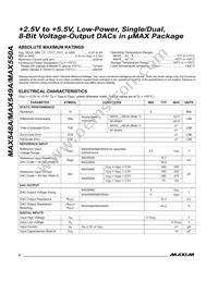 MAX550AC/D Datasheet Page 2