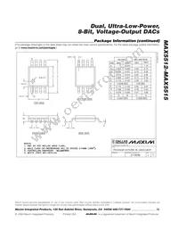 MAX5514ETC+T Datasheet Page 23