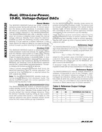 MAX5525ETC+ Datasheet Page 16
