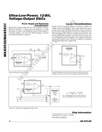 MAX5531ETC+T Datasheet Page 18