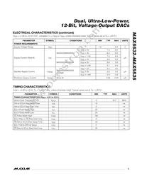 MAX5533EUA Datasheet Page 5