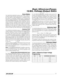 MAX5533EUA Datasheet Page 17