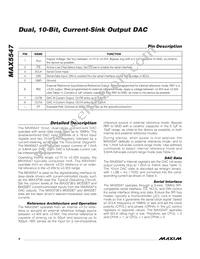 MAX5547ETA+T Datasheet Page 8