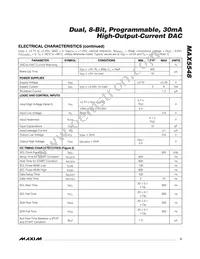 MAX5548ETE+T Datasheet Page 3