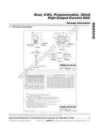 MAX5548ETE+T Datasheet Page 15