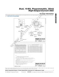 MAX5550ETE+T Datasheet Page 15
