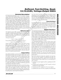 MAX5585EUP+T Datasheet Page 17