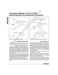 MAX562EAI+T Datasheet Page 6