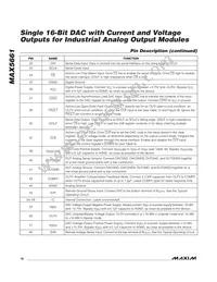 MAX5661GCB+T Datasheet Page 18