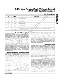 MAX5722EUA+T Datasheet Page 9