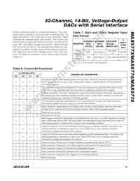 MAX5774UCB+D Datasheet Page 19