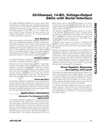 MAX5774UCB+D Datasheet Page 23