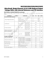 MAX5804AUB+T Datasheet Page 3