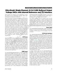 MAX5804AUB+T Datasheet Page 16