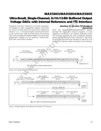 MAX5804AUB+T Datasheet Page 19