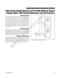 MAX5804AUB+T Datasheet Page 22