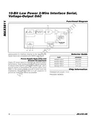 MAX5811PEUT+T Datasheet Page 12