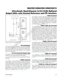 MAX5815AUD+T Datasheet Page 21