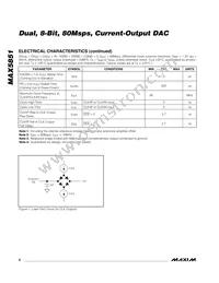 MAX5851ETL+T Datasheet Page 6