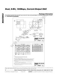 MAX5852ETL+T Datasheet Page 18