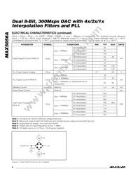 MAX5856AECM+TD Datasheet Page 6