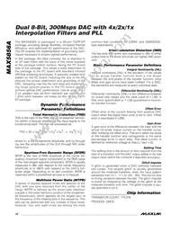 MAX5856AECM+TD Datasheet Page 22