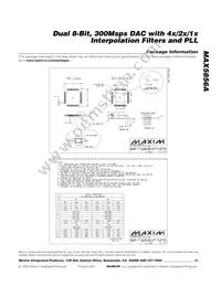 MAX5856AECM+TD Datasheet Page 23