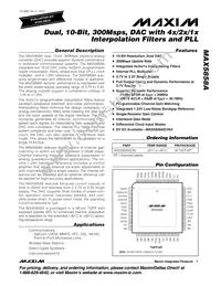 MAX5858AECM+TD Datasheet Cover