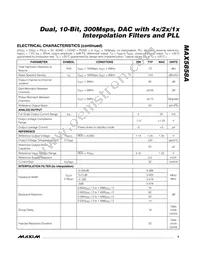 MAX5858AECM+TD Datasheet Page 3