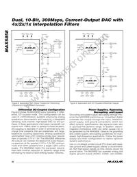 MAX5858ECM+D Datasheet Page 20