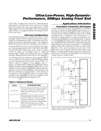 MAX5866ETM+T Datasheet Page 19