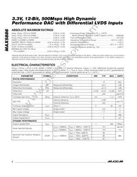 MAX5886EGK+TD Datasheet Page 2