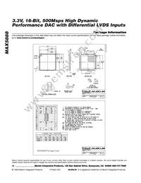 MAX5888AEGK+TD Datasheet Page 18