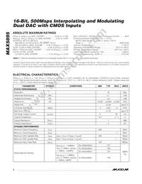 MAX5895EGK+TD Datasheet Page 2