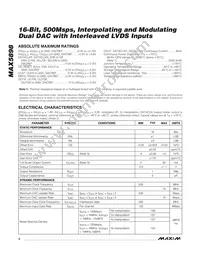 MAX5898EGK+TD Datasheet Page 2