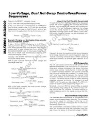 MAX5905ESA+T Datasheet Page 18