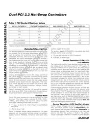 MAX5916EUI+T Datasheet Page 12