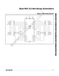 MAX5916EUI+T Datasheet Page 23