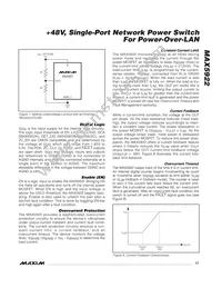 MAX5922BEUI+T Datasheet Page 17