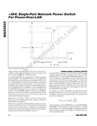 MAX5922CEUI+TG05 Datasheet Page 16