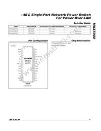 MAX5922CEUI+TG05 Datasheet Page 19