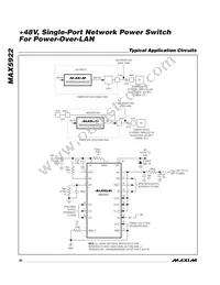 MAX5922CEUI+TG05 Datasheet Page 20