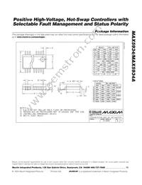 MAX5934EEE+T Datasheet Page 15