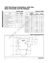 MAX5937LCESA+T Datasheet Page 22